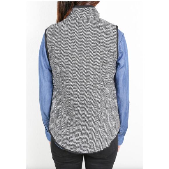 Stitch Fix Honey Punch Herringbone Vest // L - Picture 2 of 13